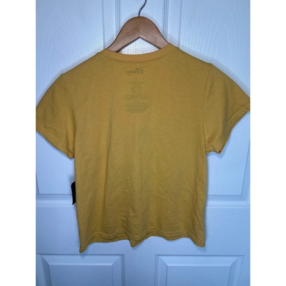 Disney Hercules The Muses Graphic Tee Size‎ L Yellow Kids Short Sleeve NWT